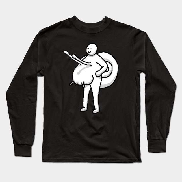 Enjoy Long Sleeve T-Shirt by Master Tingus store